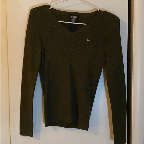 Ralph Lauren olive green long sleeve - Picture 1 of 3